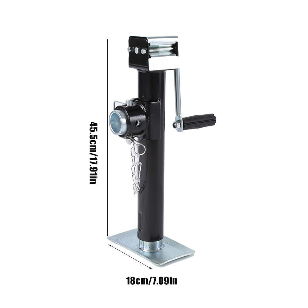 YLSHRF Side Wind SquareJack,2pcs 1000kg Trailer Jack Pipe Mount Side