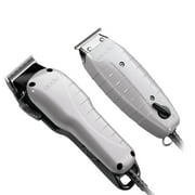 Andis Men's Electric Hair Clippers and Hair Trimmers Combo Set with BONUS FREE Andis Cool Care Plus Clipper Blade Cleaner Included