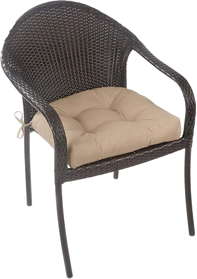 Klear Vu Patio Indoor/Outdoor 19" x 18" Chair Cushion - Set of 2