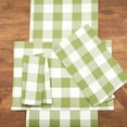 thumbnail image 2 of Franklin Checkered Plaid Tarragon Single Placemat, 2 of 4