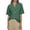 Green, variant on Womens Work Shirts Tops Solid Color Casual Spring Summer Regular Fit Plain Tees Blouses Brick Red L