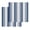 Grey Navy Blue, variant on Navy Blue Grey Stripe Kitchen Dish Towels for Drying Dishes Set of 2, Farmhouse Minimalist Striped Waffle Weave Microfiber Hand Tea Bathroom Towels Quick Dry & Absorbent Towel 12x12