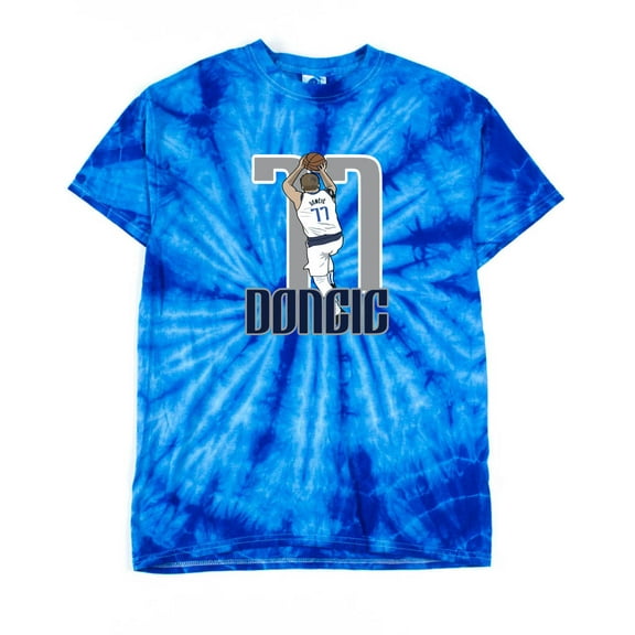 TIE-DYE Dallas Luka Doncic 77 MVP Shirt T-Shirt