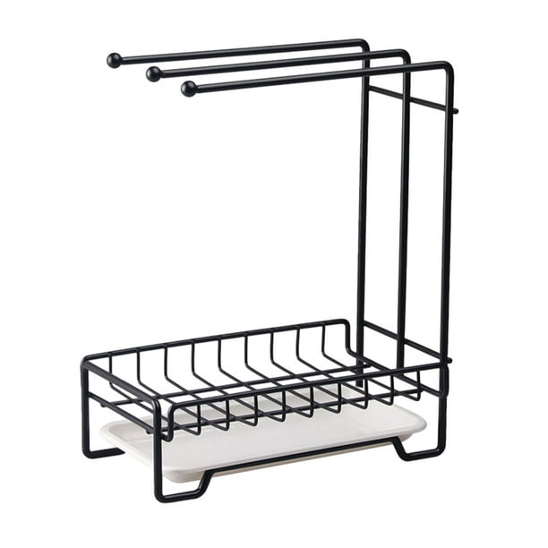 Justharion Storage Rack Kitchen Neat And Tidy With Removable Dishcloth