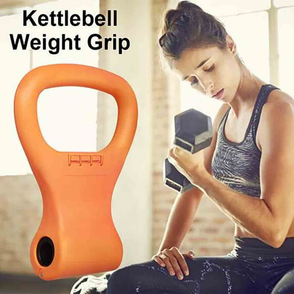 Kettlebell, equipo de entrenamiento de viaje con agarre de peso portátil ajustable, abrazaderas para mancuernas para levantamiento de pesas y culturismo Jadeshay A