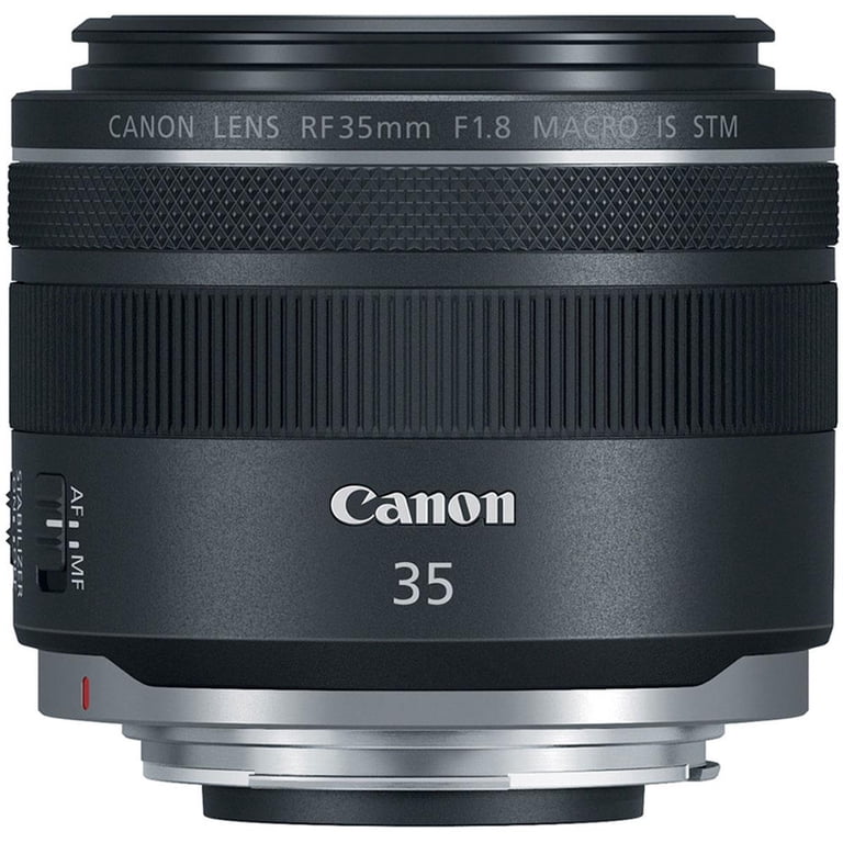 Canon Wide-Angle Camera Lens RF-35mm F1.8 Macro IS STM - Walmart.com