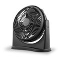 thumbnail image 1 of Air Monster 15655 Mini ventilador de escritorio personal de alta velocidad, 3 velocidades, 8 pulgadas, inclinación ajustable, con opción de montaje en pared y asa de transporte, negro, 1 of 5