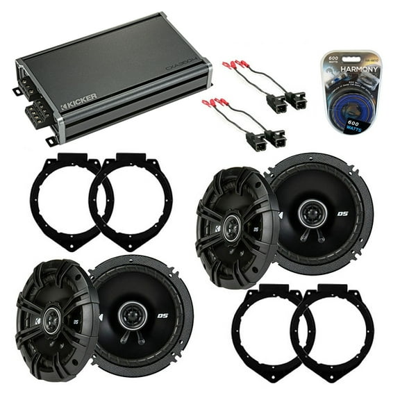 Fits GMC Suburban 1995-1999 Speaker Replacement Kicker DSC5 DSC65 & CXA360.4 Amp