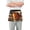 Beers and American Flag, variant on Cartoon Witch Owl Pumpkins Server Apron with 3 Pockets Waterproof Waitress Waist Short Apron for Man Woman 12 Inches