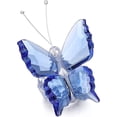 thumbnail image 2 of Regalo para mamá, decoración de mariposa azul con bola de espejo de cristal K9, adorno atrapasoles para el hogar, dormitorio, oficina, 2 of 5