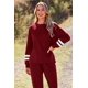 thumbnail image 5 of Conjunto Deportivo PRETTYGARDEN a Rayas Vino Tinto XL, 5 of 8