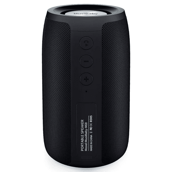 Bocina Zealot S32 portátil con bluetooth y wifi negra