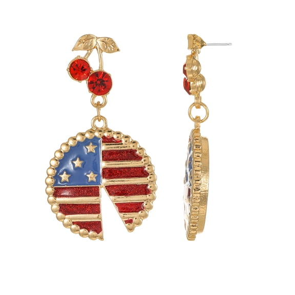 Way to Celebrate Americana Pie Earrings