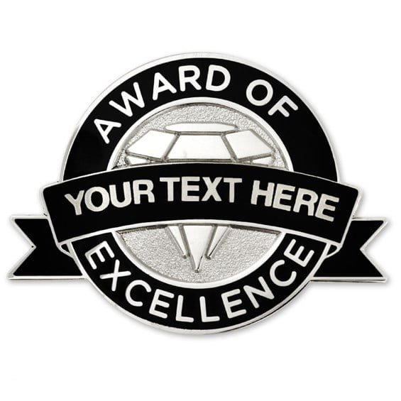 PinMart PinMart's Award Of Excellence Employee Recognition Engravable