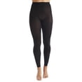thumbnail image 2 of Secret Treasures Women's Blackout Footless Tight, 2 Pair, 2 of 3