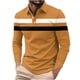 thumbnail image 2 of Blusa y camisa de manga corta con cuello vuelto Camisa casual de manga larga para hombre con cuello de manga corta estampado Top/camisa para hombre, 2 of 5