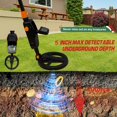 thumbnail image 3 of Detector de metales LSPWIEMFE MD1008 impermeable con bobina de 16,5 cm, 3 of 7