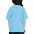 thumbnail image 4 of WOYY Big Girls Short Sleeve Graphic Tee Casual Active Crewneck T-Shirt, Sizes 3-13, 4 of 5