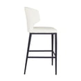 thumbnail image 3 of Cabo Contract Grade Upholstered Wingback Bar Stool (26-inch/ 29-inch), 3 of 5