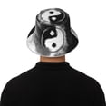 thumbnail image 5 of Fuzoiu Yin And Yang Print Reflective Bucket Hat,Outdoor Hat for Men and Women,Bucket Hat for Travel Fishing Hunting Summer Camp, 5 of 6