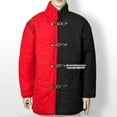 thumbnail image 2 of Black Red Gambeson Type I Medieval Padded Armour Coat SCA Fighting Jacket, 2 of 9
