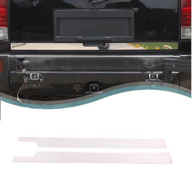 FITS HUMMER H2 2003-2009 Stainless Steel Chrome Rear Cover Molding 2 pieces-