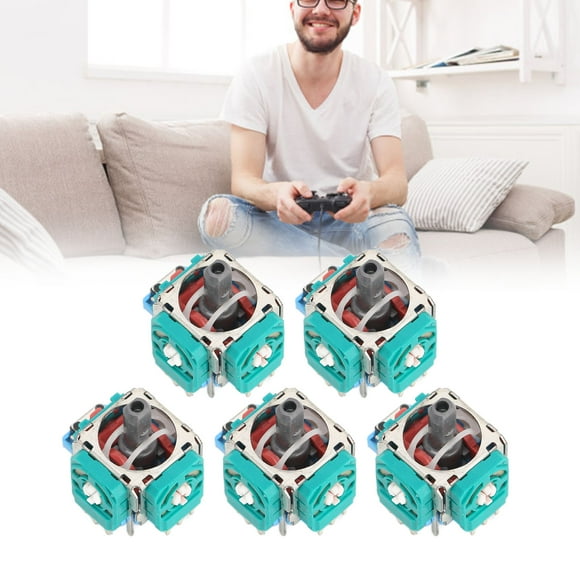 Módulo de Reemplazo del sensor Analógico 3D ejes, Controlador de Reemplazo Confidencial de 5 Piezas Compacta Joystick para Controladores de Juegos