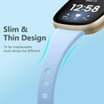 thumbnail image 3 of REQO Compatible with Fitbit Sense/Sense 2 Bands/Versa 4/ Versa 3 Bands Women Men, Sport Slim Accessories, Band for Fitbit Versa 4/ Versa 3/ Sense 2/ Sense Watch, 3 of 9
