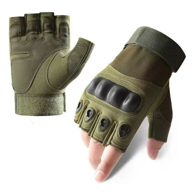 Guantes De Moto Con Pantalla Táctil De Medio Dedo
