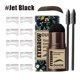 thumbnail image 4 of Kit de modelado de plantillas para cejas con sello en polvo para cejas a prueba de agua (negro azabache) Likrtyny  Cuidado Belleza, 4 of 7