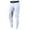 White, variant on Leggings for Men's Sports Basketball High Elastic Compression Pants for Running Training Fitness - Performance Gymwear
