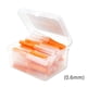 thumbnail image 3 of Qarigey Cepillo interdental de 40 Uds., hilo flexible, cepillos de de empuje, herramienta de higiene bucal para interiores y exteriores, cuidado de los oídos Naranja 0.6 mm Qarigey  JJ24500-02B, 3 of 6