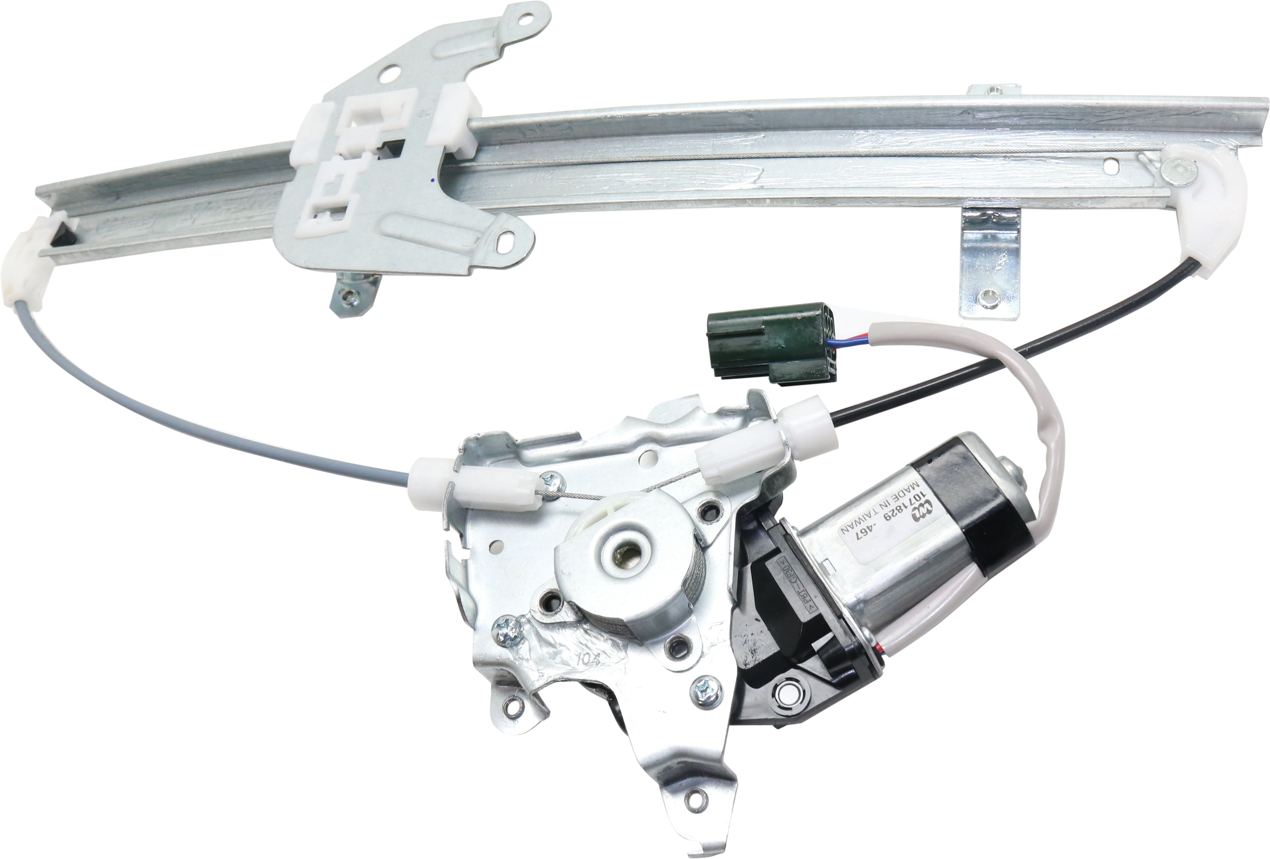 Window Regulator For 2007-2008 Infiniti G35 2009-2013 G37 Rear, Right Passenger Sedan Power With Motor
