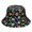 Halloween Bat Mushroom Black Pattern, variant on Halloween Bat Mushroom Black Pattern Bucket Hat, Travel Foldable Hat with Wide Brim & Breathable Fabric, Lightweight Breathable Gifts for Hiking Camping Fishing Beach