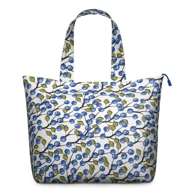 Sac Weekender Bloom and Blossom, Grand Sac à Main avec Poignées Durables pour Femmes
