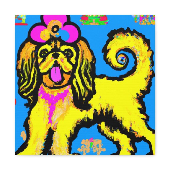 Pekingese Palace Parlor - Canvas