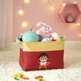 thumbnail image 3 of Ryan's World Rectangular Kids Storage Bin for Kids Room, Red Polyester, 3 of 8