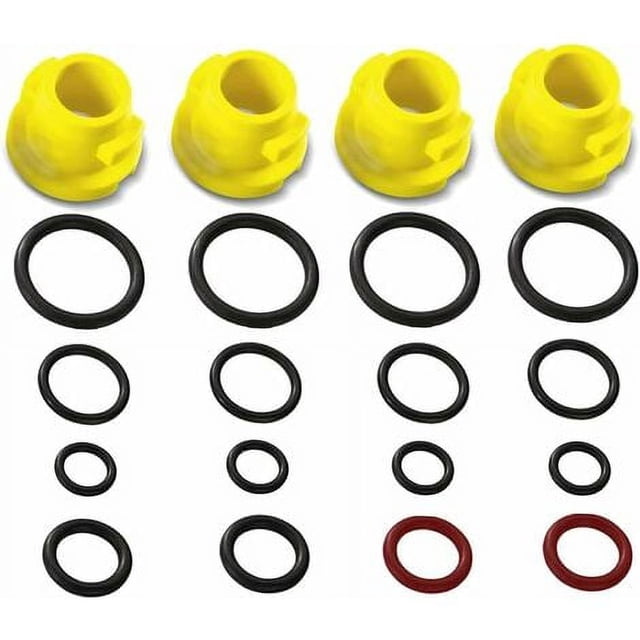 Ajuste universal para varios modelos, incluidas las series K1-K4, boquilla de aire y juego de juntas tóricas Kit de juntas tóricas para hidrolavadora