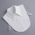 thumbnail image 4 of Cuello Falso para Mujer, Media Camisa, Solapa Desmontable, Blusa Ajustable, Chal Superior, 4 of 9
