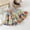 w93# Mint Green711, variant on Girls Toddlers Summer Flowy Shorts Elastic Waist Baggy Wide Leg Ruffles Flower Print Outdoor Play Clothes Knee Above Casual Trunks Short Pants Streetwear Clothes,Orange,18-24 Months