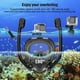 thumbnail image 2 of Máscara de Snorkel de Cara con Doble Tubo, Panorámica de 180°, Antivaho, para Piscina, Talla S/M, 2 of 5