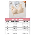 thumbnail image 4 of Hot-selling trendy women's sexy lace front-opening unlined bra with no underwire and seamless shaping, thin style backless lingerie, 4 of 5