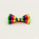 thumbnail image 3 of 3 Piezas Pajarita Arco Iris Corbata De Payaso Colorida Pajarita Preatada A Rayas Hombres Adultos Carnaval Disfraz De Mascarada Accesorios para Fiestas De Boda Suministros Modelo Mixto, 3 of 4