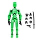thumbnail image 1 of Figura de acción impresa en 3D de 34 cm con múltiples accesorios 13 figuras de acción de juguete móviles mecánicas de cuerpo completo juguetes regalos para él, 1 of 6