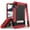 Black/Red, variant on Case for iPhone XR, Black Tri-Shield Rugged Cover [with Metal Kickstand + Wrist Strap Lanyard] for Apple iPhone XR (2018) (Size 6.1" model) (10R)