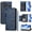 YB02, variant on Zipper Wallet Phone Case for Blackview Wave 7C - 7 Card Slots RFID Blocking Flip Cover with Wrist Strap, Kickstand & Strong Magnetic Closure.S04