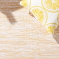 thumbnail image 5 of Safavieh Hampton Karaugh Abstract Indoor/Outdoor Area Rug, Yellow, 6'5" x 6'5" Round, 5 of 11