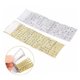 thumbnail image 4 of Xiao Hua 8 filas de hebillas de malla con forma de diamante para servilletas, ideales para bodas y festivales. Anillos decorativos con diamantes de imitación (amarillo, 50 unidades)., 4 of 5