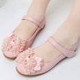 thumbnail image 3 of Zapatos de cuero para niñas Zapatos de otoño para niñas Zapatos de vestir de moda Zapatos de princesa con lazo, 3 of 5