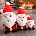thumbnail image 3 of Muñeco de Papá Noel, Animal relleno de Navidad, juguete de peluche, almohada grande para vacaciones, decoración de mesa de Navidad, 3 of 8